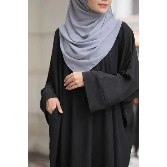 2024 Türkiye's new Muslim casual comfortable super long dress fashion