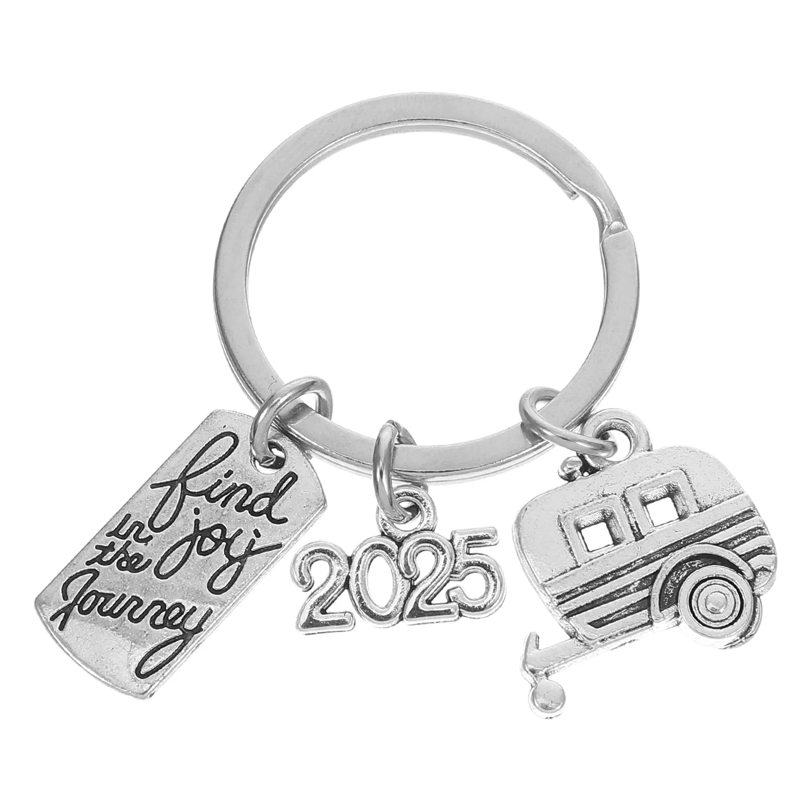 

Travel Keychain Retirement Gift Camper Keyring Lightweight Zinc Alloy Travel Trailer Gifts For Campers Rv Owners Vacation Woman