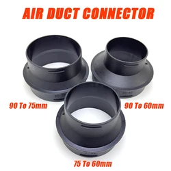 75to60mm 90to75mm 75to60mm Converter  60mm 75mm 90mm Diesel Heater Air Duct Ducting Connector Black For Car Truck VAN Camper