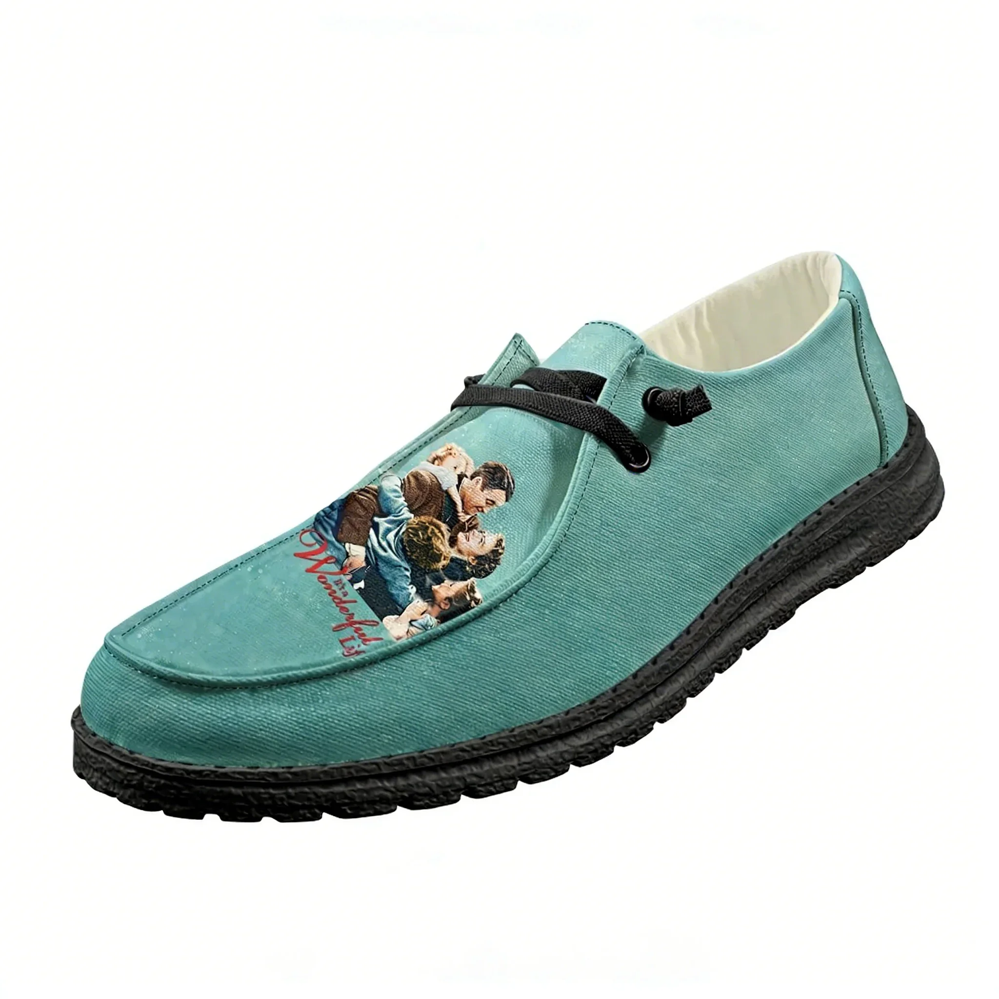 

It's a Wonderful Life Casual Shoes Mens Womens Flat Footwear Indoor Outdoor Lightweight Shoes Popular Patterns Custom Made Shoes
