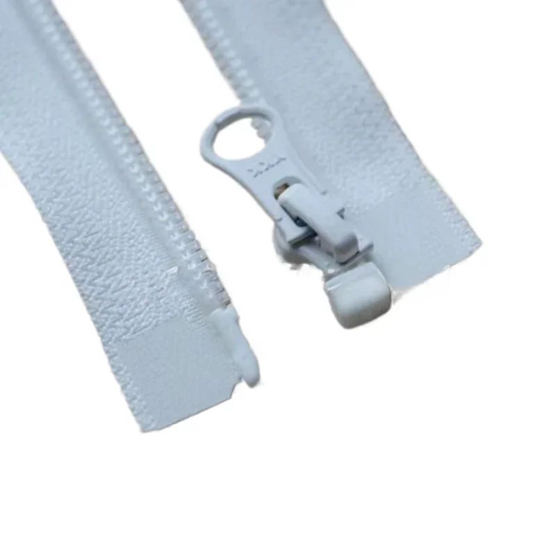 30pcs/Lot  5# 70-90cm YKK Nylon Zipper Single Open Off White Jacket Repair Tailor Sewing Accessory Wholesale