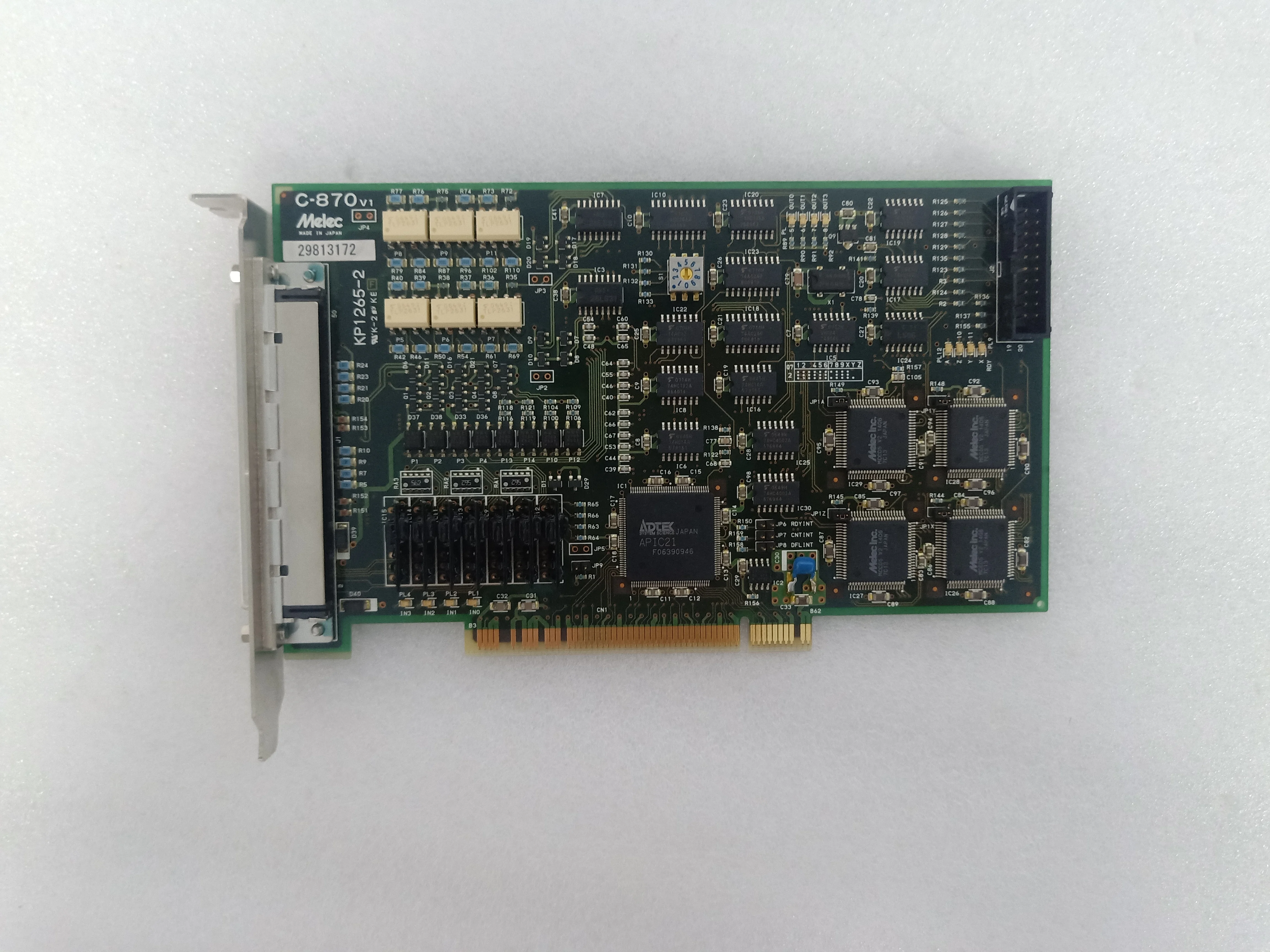 Melec C-870  KP1265-2 Servo Stepper Motor Control PCI Card