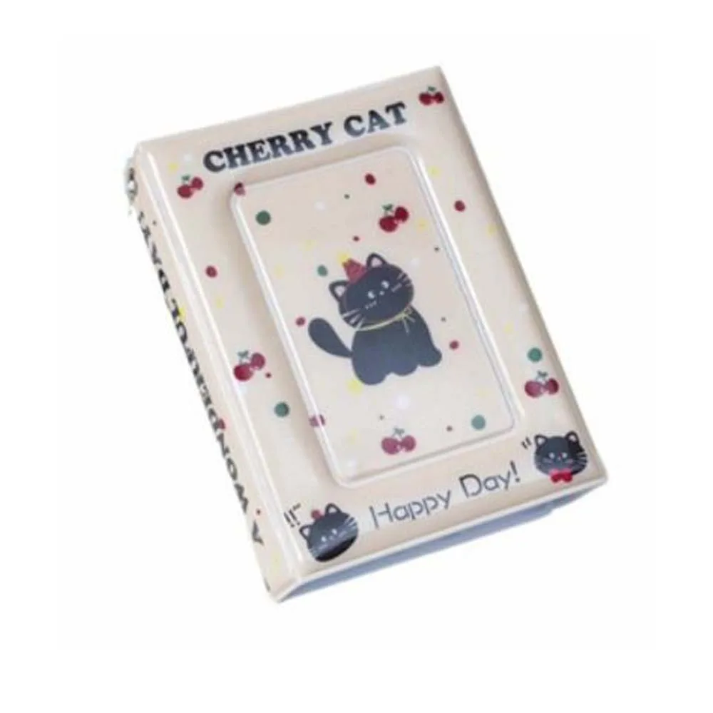 

Фотоальбом-конверт на 36 карточек, 3 дюйма, с мультяшными животными, для небольших коллекций карточек, прочный, многофункциональный, для визиток