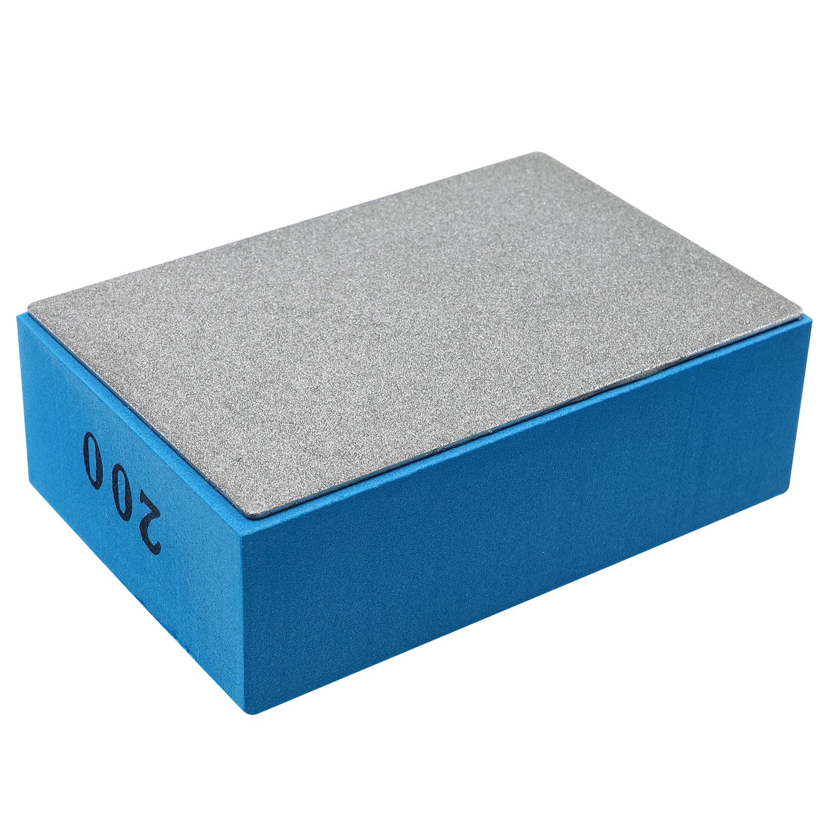 Polishing Pad Diamond Hand Rub Tool Sanding Block Durable Grinding Blue Practical