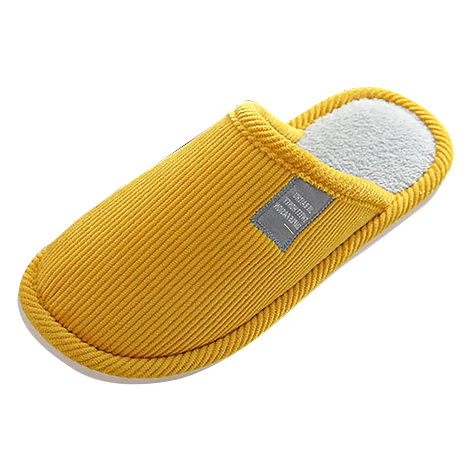 Bedroom Cotton Slippers For Men Winter Household Warm Furry Women Men Shoes Indoor Slippers Warm Plush Home Slippers 2024 New