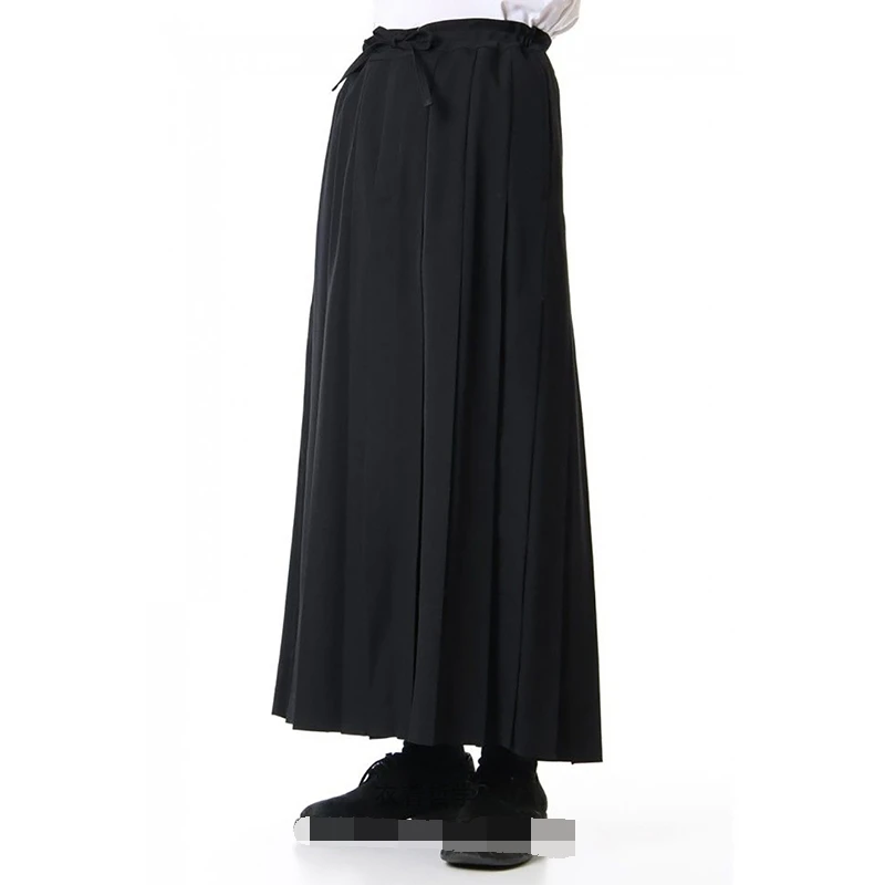 Spring And Summer New Fashion Harajuku Pleated Design Casual Loose Large Size Nine Minute Pants