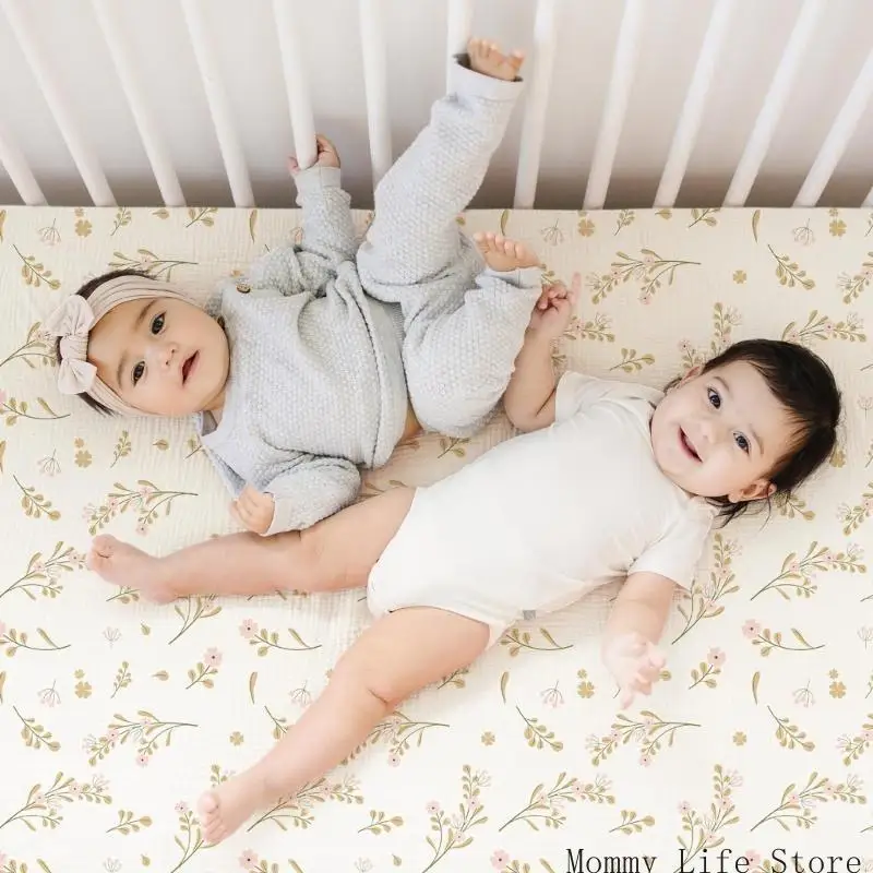 Baby Fitted Sheet Comfortable Bassinet Protective Cover Sleeve Nursery Essential