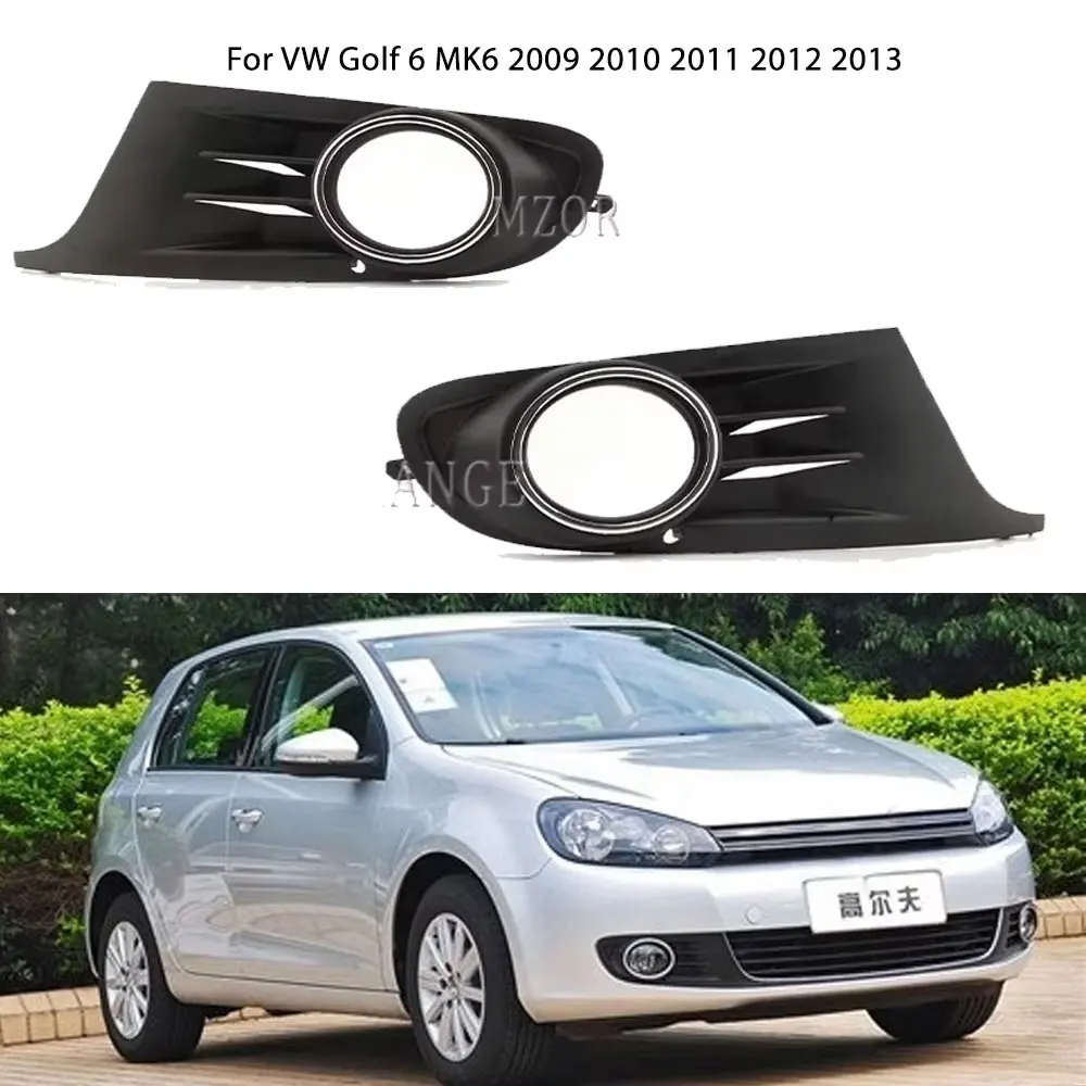 For VW Golf 6 MK6 2009 2010 2011 2012 2013 Golf 6 Cabriolet 2012-2016 Fog Light COVERS Fog Lamp Vent Grille Cover Accessories