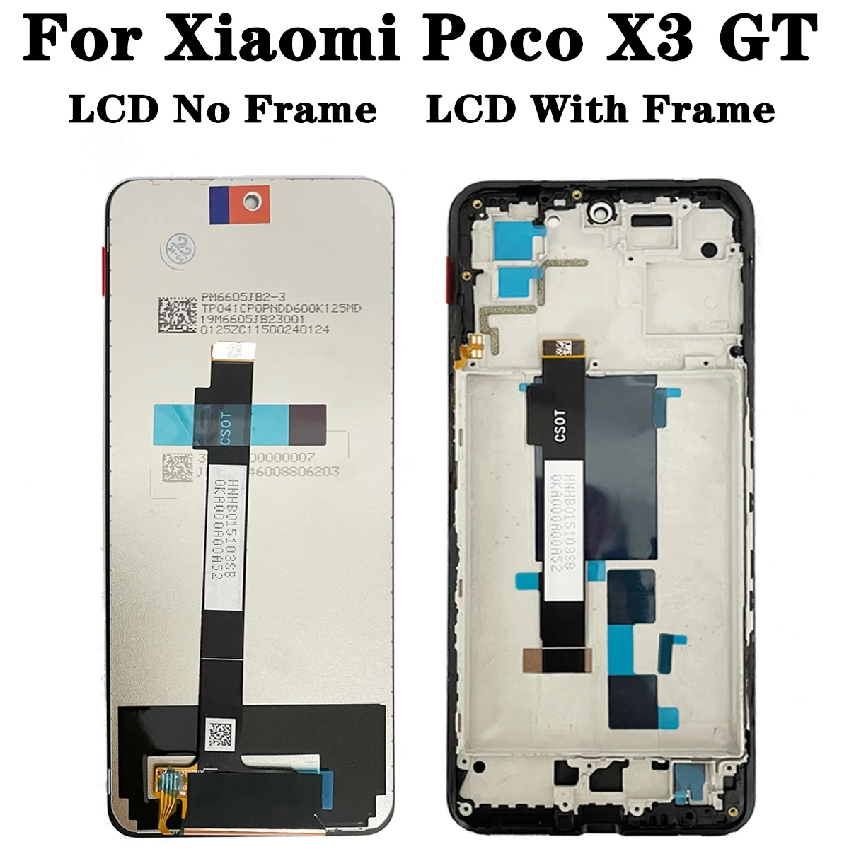 LCD For Xiaomi POCO X3 GT Display LCD Touch Screen Digitizer For POCO X3GT LCD Replacement Parts 21061110AG Display