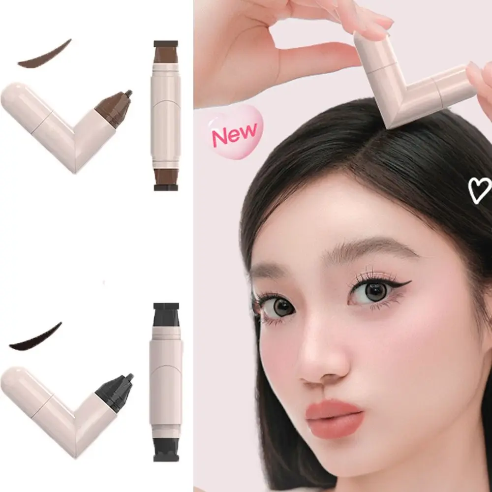 新しい防水アイライナースタンプ速乾性長持ちアイライナースタンプ携帯用黒色アイライナースタンプペン