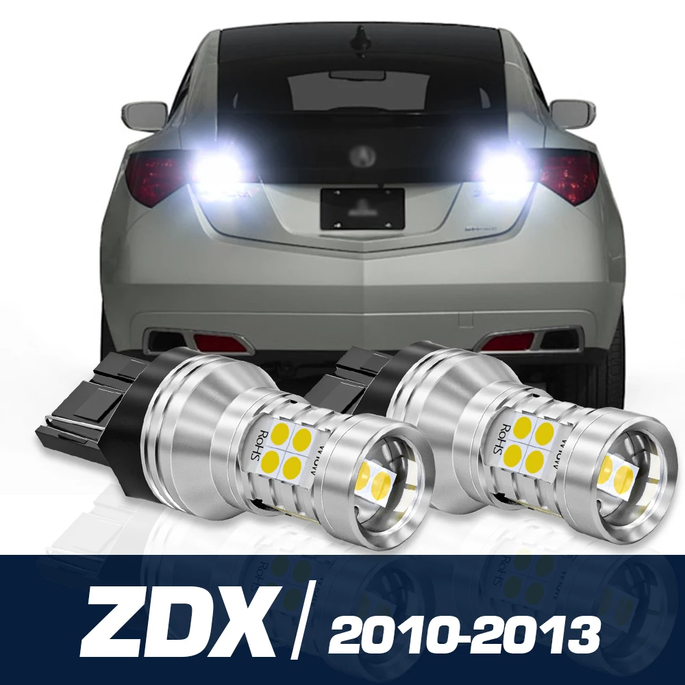 2pcs LED Backup Light Reverse Lamp Accessories Canbus For Acura ZDX 2010 2011 2012 2013