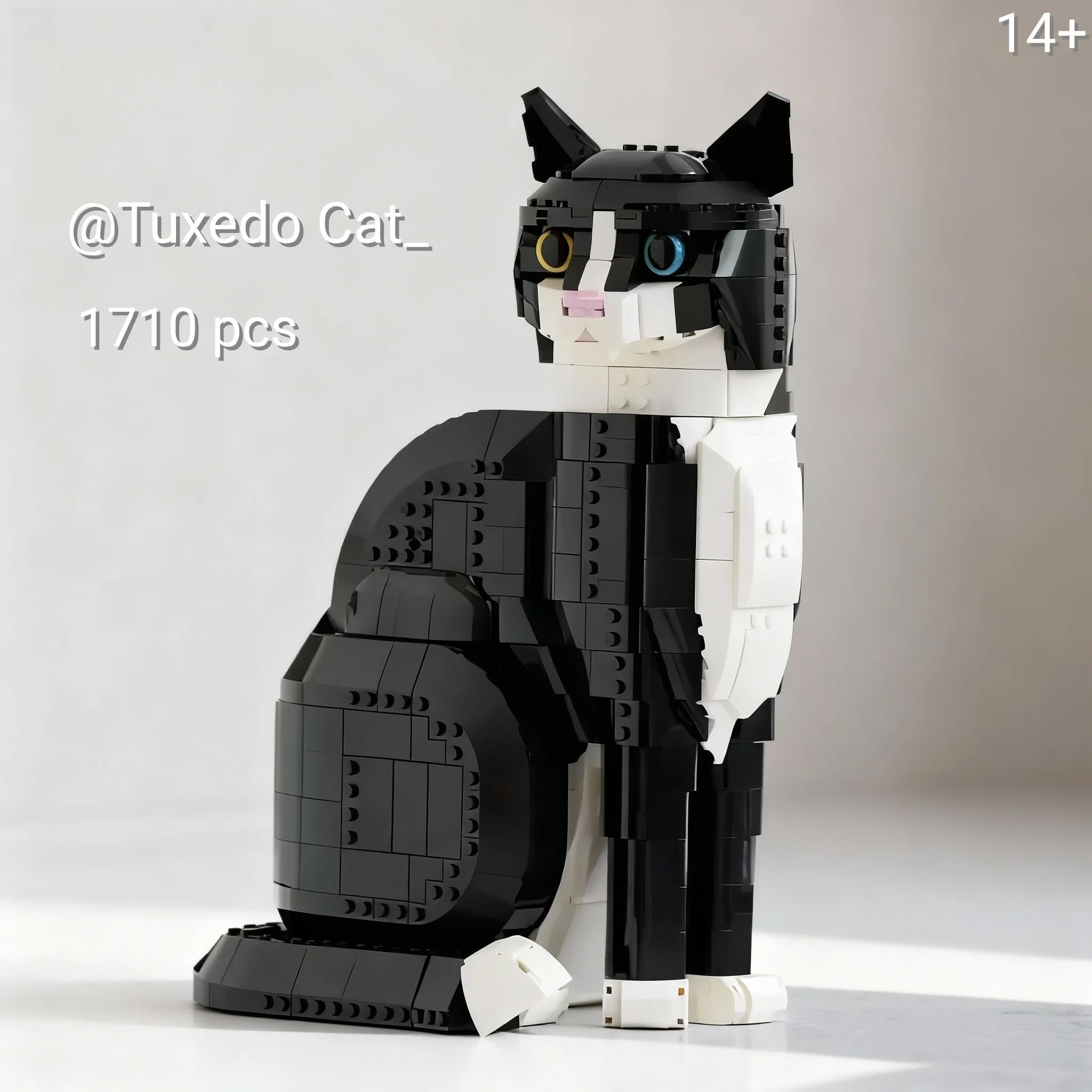 

Super Deals Tuxedo Cat 21349 Building Blocks Bricks Creative Cartoon Animal Assembly Toys For Kids Adult Birthday Christmas Gift