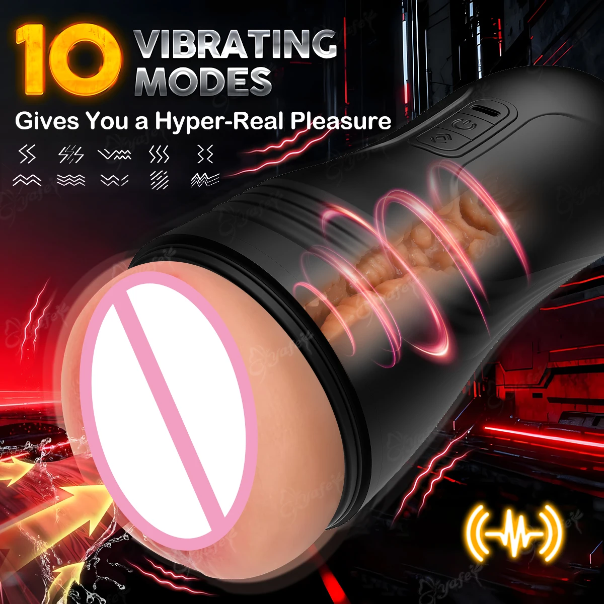 Automatic Male Mastubator Blowjob Vibration Machine Real Vaginia Pocket Pussy Oral Masturbation Cup Adults Sex Toys for Man