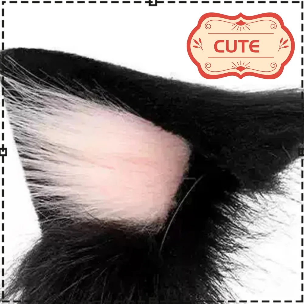 

Cat Ear Headband Furry Hairband Soft Plush Headpiece Animal Ear Hair Hoop DIY Hair Accessory Fashion Decor Sweet Cute Head Hoop