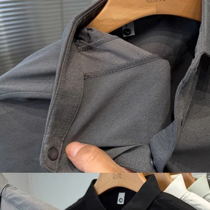 New men's high-quality short sleeved polo shirt, summer fashion, casual, comfortable, breathable, cool T-shirt top