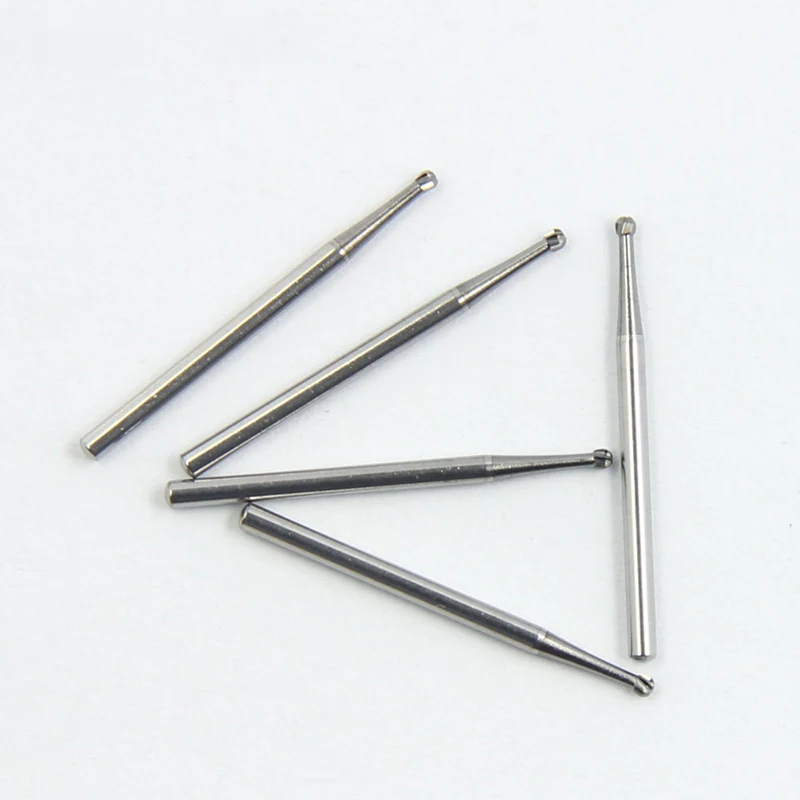 5pcs/Box Dental FG Surgical Burs Tungsten Carbide FGX3 Dental Supplies for Dentists 25mm High Speed Dentistry Drills Bit Tools