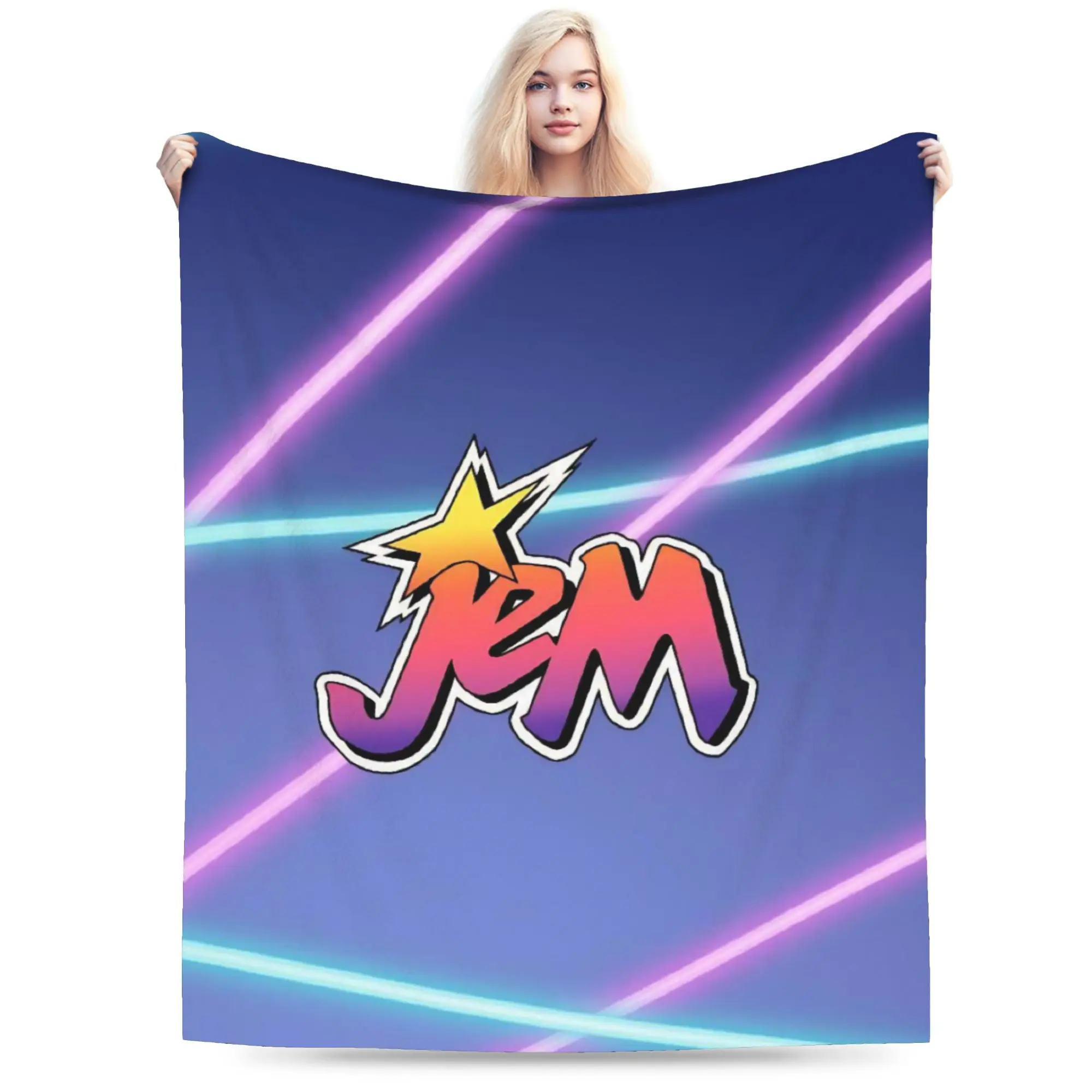Jem And The Holograms Blanket Multi-size Soft and Lightweight  Throw Blankets for Couch Sofa and Bed