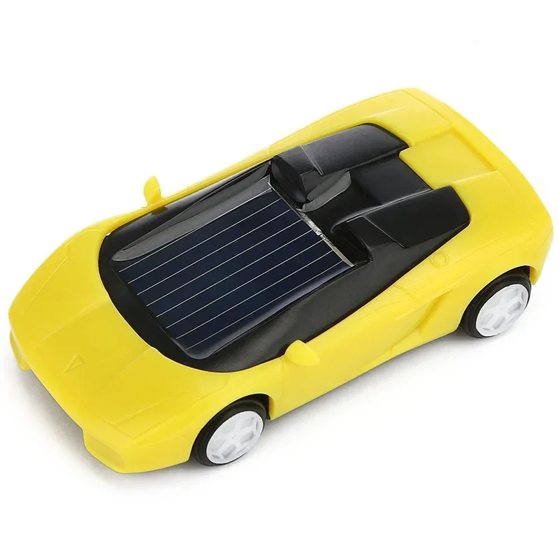 1Pcs Mini Cars Solar Powered Small Sports Cars Toys Technology Teaching and Exhibition Supplies Small Production Creative Gifts