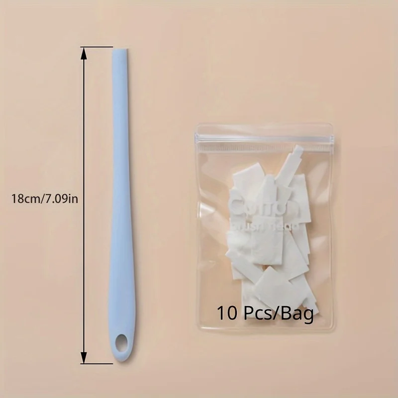 Plastic Toilet Brush Set One-time Design Long Handle Deep Clean Crevices Narrow Spaces