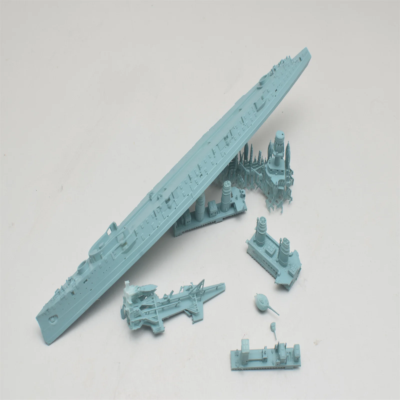 1/700 France Armored Cruiser Gueydon (1899) Resin 3D Printed Model G-151 Toy Hobby Assembled Homemade DROPSHIPPING G-151