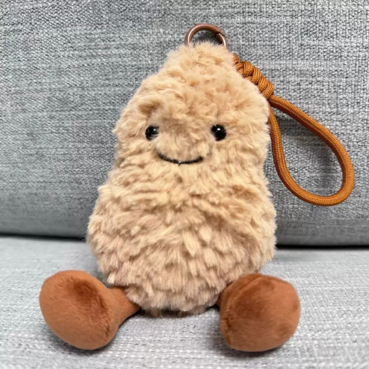 Lindo pequeño malvavisco muñeca decoración para el salón colgante artículos para el hogar decoración de la habitación colgante lindo juguete de peluche regalo para niños