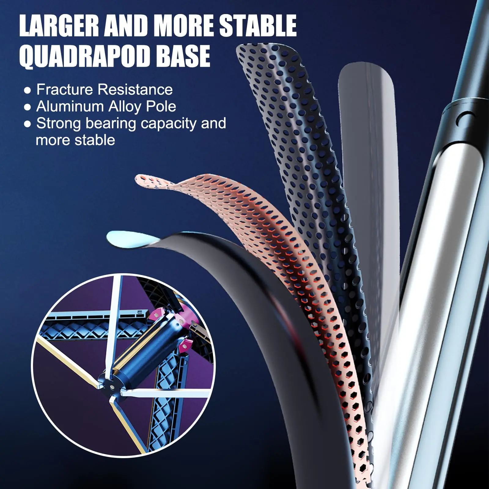 DIXSG 220 Cm Mobile Phone Selfie Stick with Removable Remote Control 360° Rotation  Extendable Mobile Phone Quad Tripod Stand