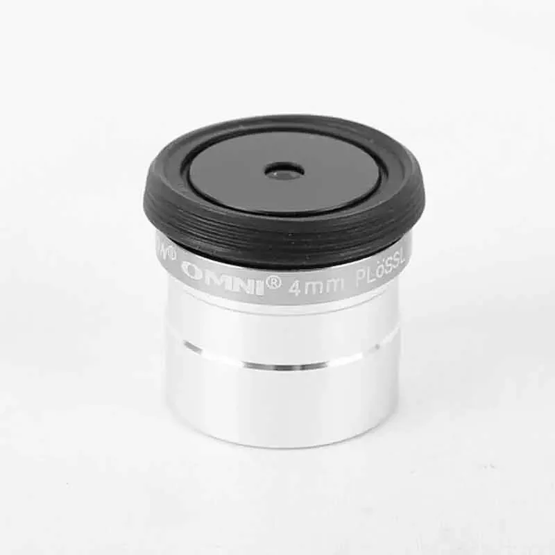 Celestron Lente ocular Plossl de 4 elementos série Omni de 1,25 polegadas 4MM para telescópio