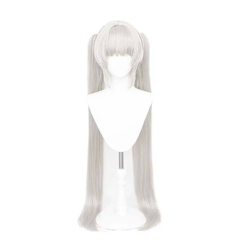 Anime Game Youk Blanc Cosplay Costume Fortune Express White Coat Skirt Hat Bag Wig Adult Woman Sexy Carnival Halloween Suit view 6