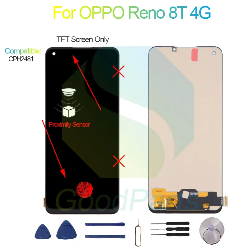 Picture 6: For OPPO Reno 8T 4G LCD Display Screen 6.4