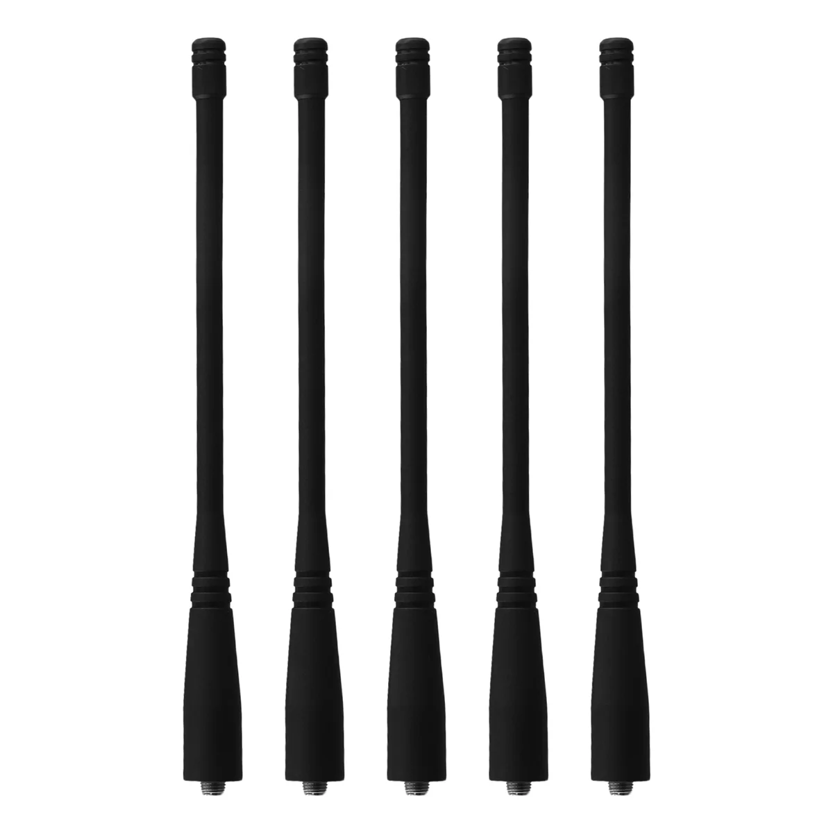 M05K 5Pcs Dual Band Sma-Female 17Cm Length Antenna for Baofeng Uv-5R Uv-82 Gt-3 Uv-9R Plus Walkie Talkie