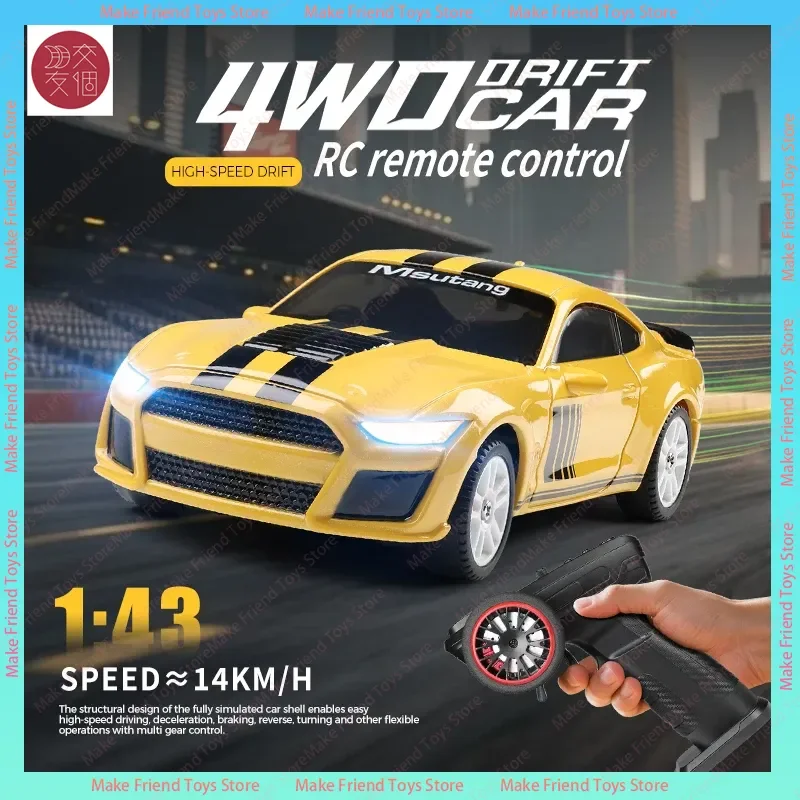 

Wltoys K4308 1:43 4wd 4ch High Speed Electric 20 Km/H Rc Drift Off-Road Car Mini Remote Control Vehicle Kids Boys Gift Mini Rc