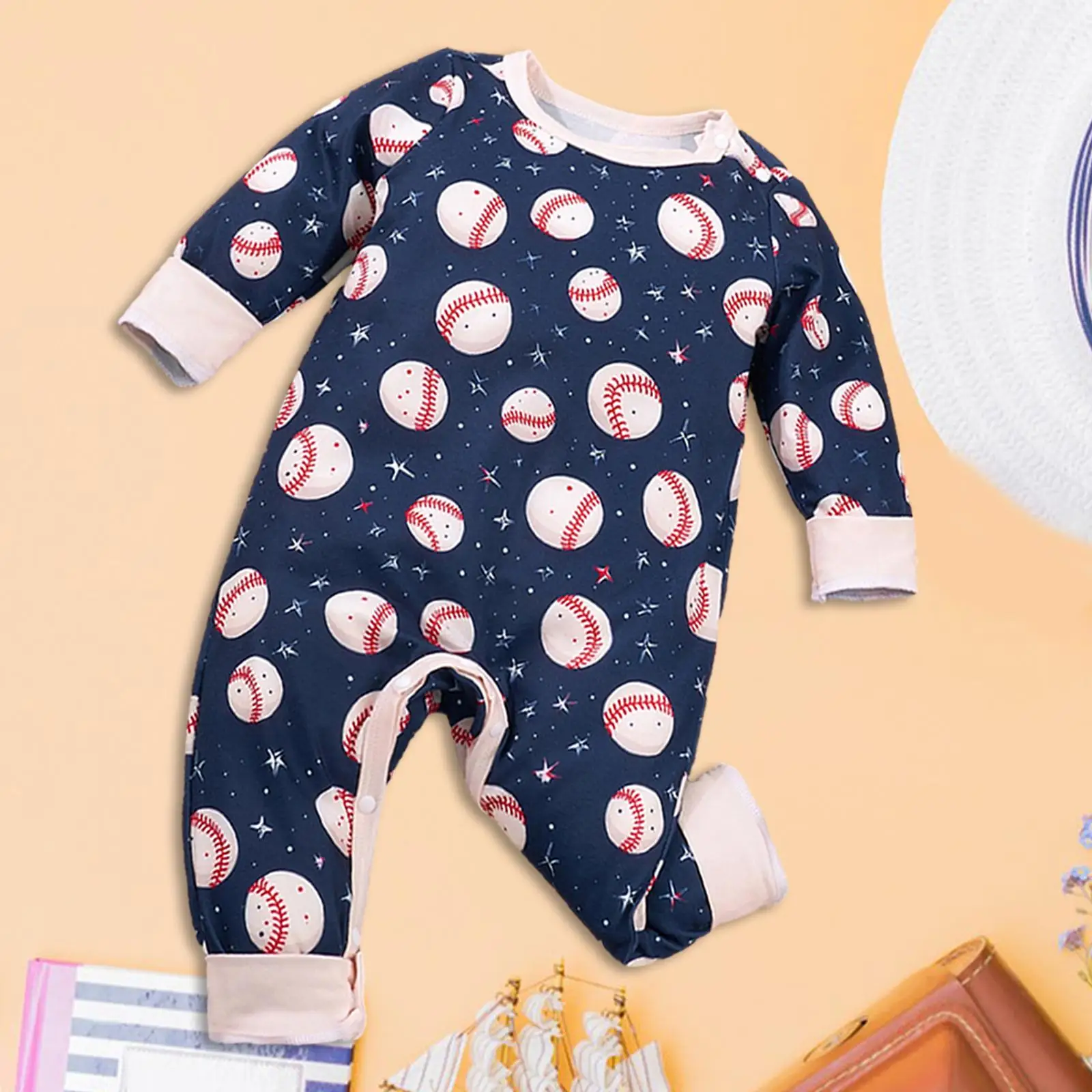 Spring Autumn Long Sleeve Jumpsuit Climb Suit Clothes Infant Newborn Outfit Comfortable Kids Clothes Cute Baby Clothes Bodysuit