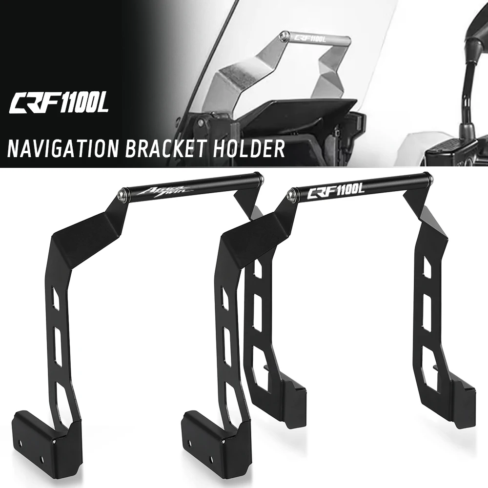 2025 لهوندا CRF1100L أفريقيا التوأم CRF 1100L 1100 L مغامرة الرياضة 2019-2024 حامل هاتف المحمول حامل لتحديد المواقع والملاحة قوس