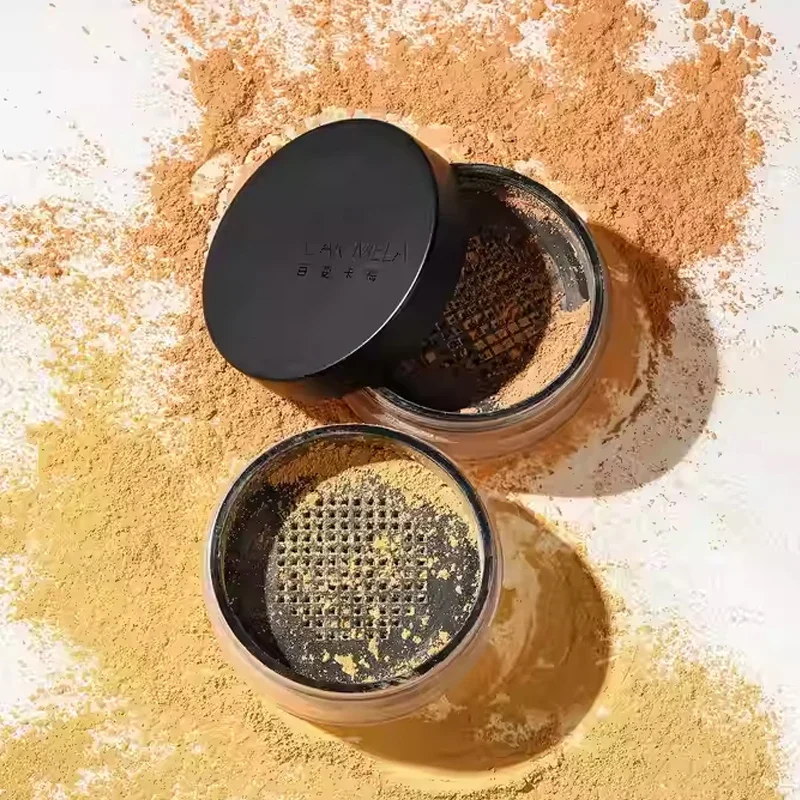 بودرة LauraMercier الشفافة 29 جرام للتحكم في الزيت، بودرة خافي عيوب المسام غير اللامعة، لون البشرة غير المستوي، تخلق مكياج قاعدة مثالية