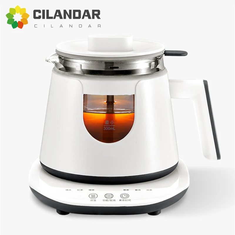 Tea maker black tea brewing health preservation glass fully automatic steam electric tea pot boiling water electric water pot