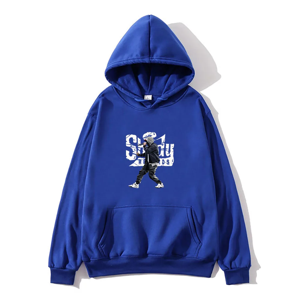 Eminem Hoodie for Winter Fleece Comfortable Sweatshirt Funko Pop RAPPER Hooded Fashion Clothes Ropa Hombre Long-sleeved Hoody