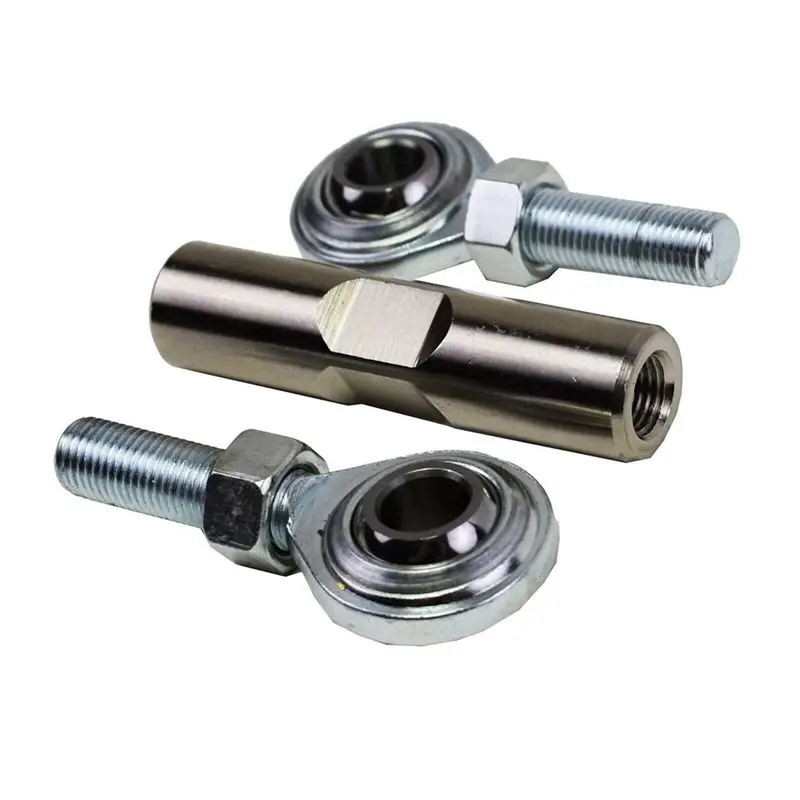 Unusual 3Pcs 2-1/2Inch Adjustable Tensioning Rod Heim Joint Alternator Bracket For Sbc Bbc 350 454
