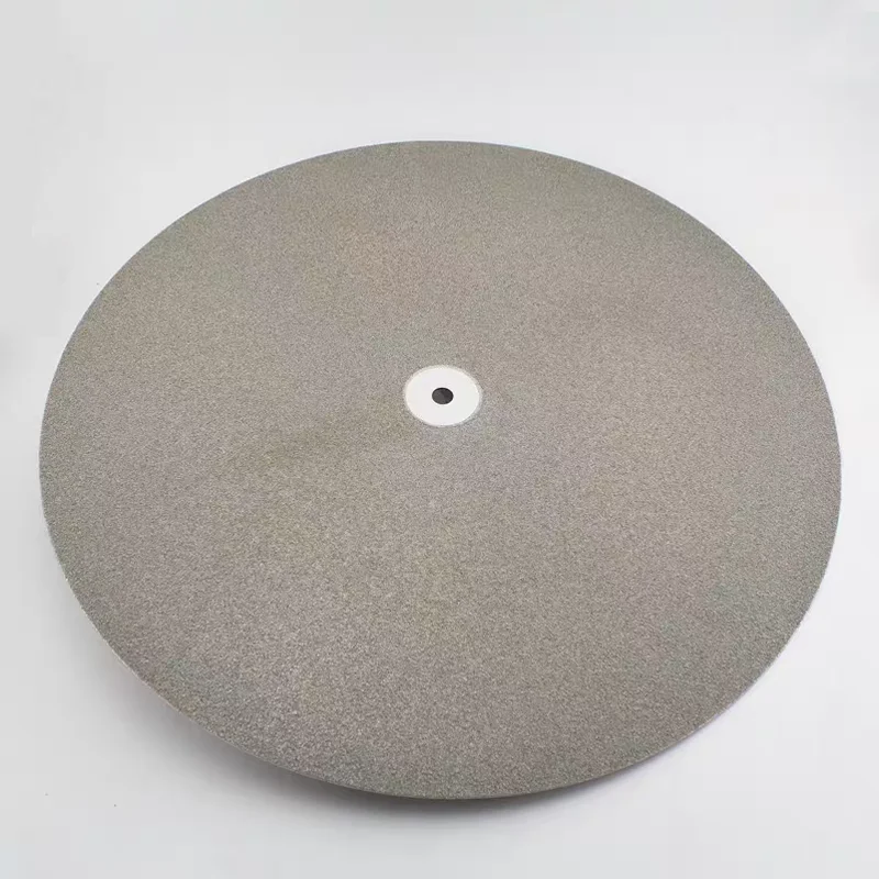 16 インチ 400 ミリメートル x 12.7 アーバー穴ダイヤモンドコーティングされたフラットラップディスク研削研磨ホイール 46 - 1000 グリット