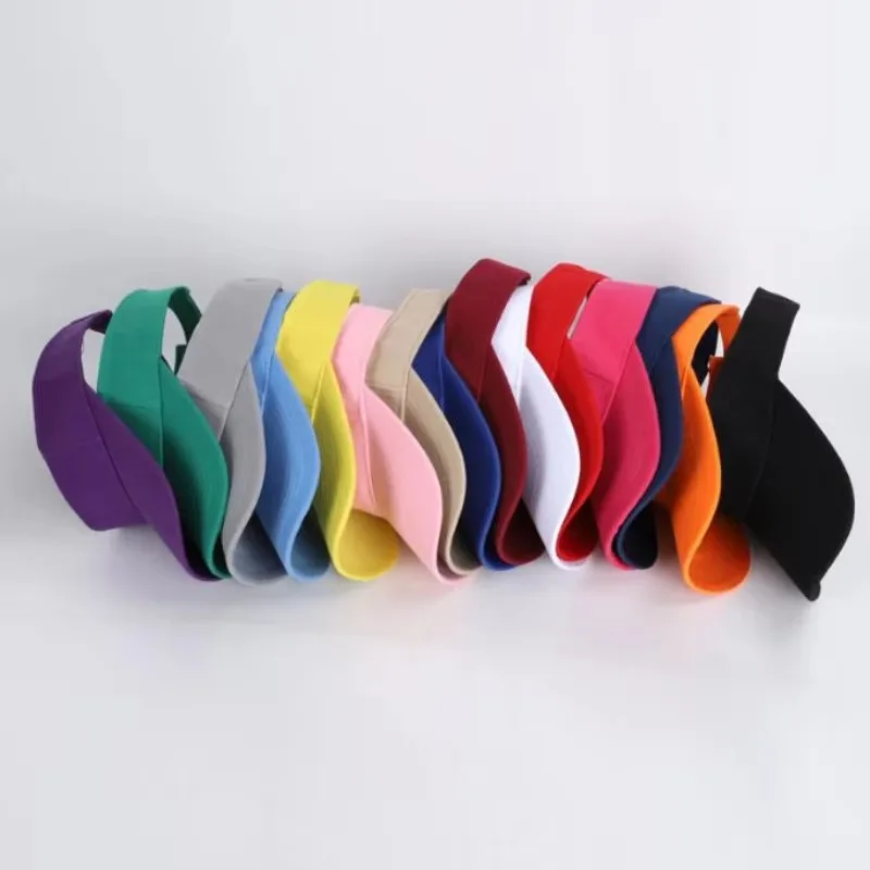 Berretti da Tennis uomo donna fascia sportiva regolabile cappello da sole classico visiera sportiva cappellini da corsa cappello da spiaggia da