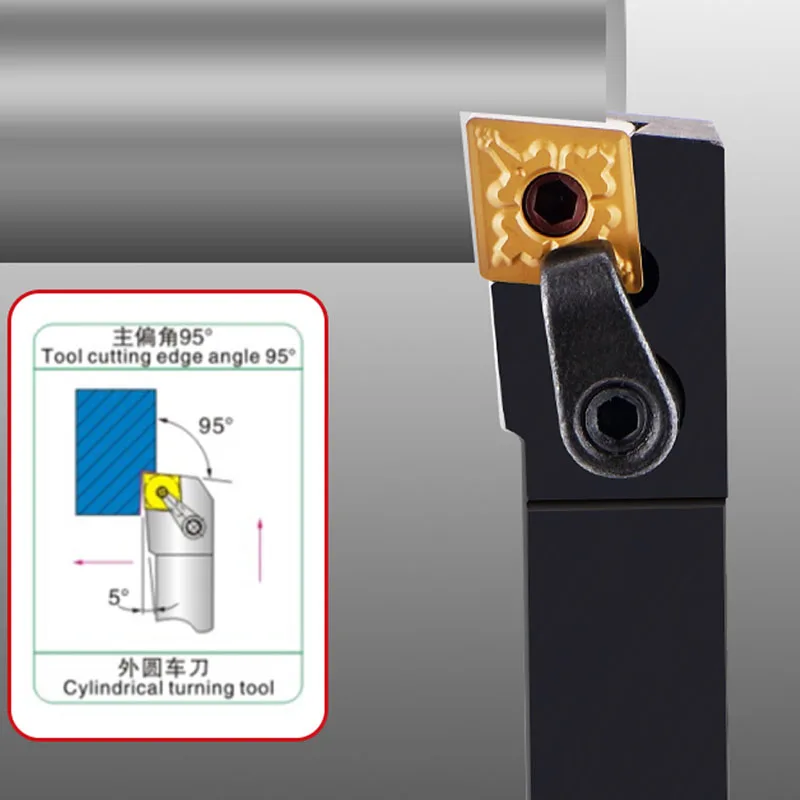 1Pcs MCLNR2020K12 MCLNR2525M12 외부 선반 공구 홀더 금속 선반 보링 바 절단 액세서리 CNC 선반