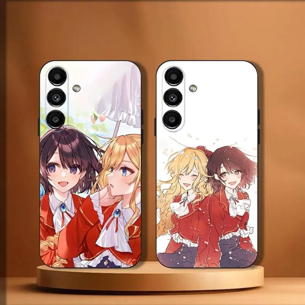 

Anime R-Raes And Claires Phone Case For Samsung Galaxy A20,A21s,A22,A31,A32,A52,A53,A72,73,A80 Soft Black Cover