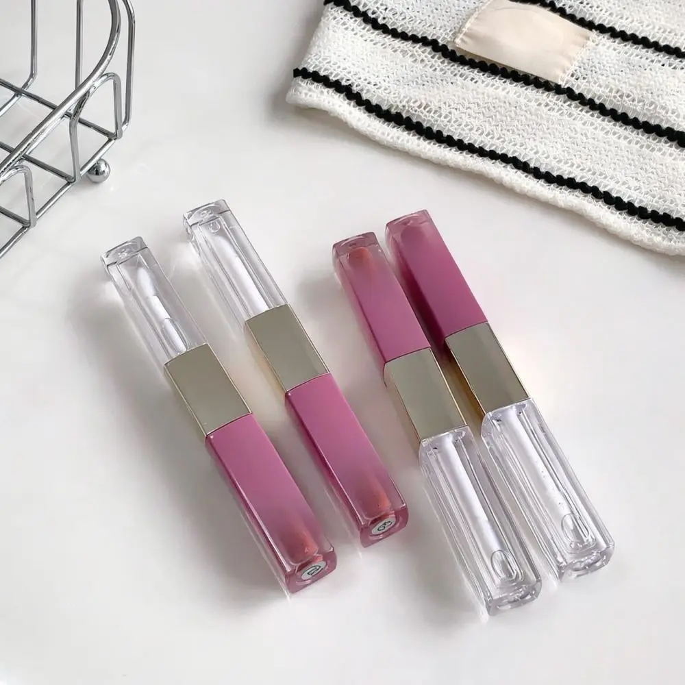 For Kobeleen Two Headed Liquid Lipstick Mirror Watery Gloss And Soft Velvet Matte Tint Long Lasting Transfer Proof Beauty