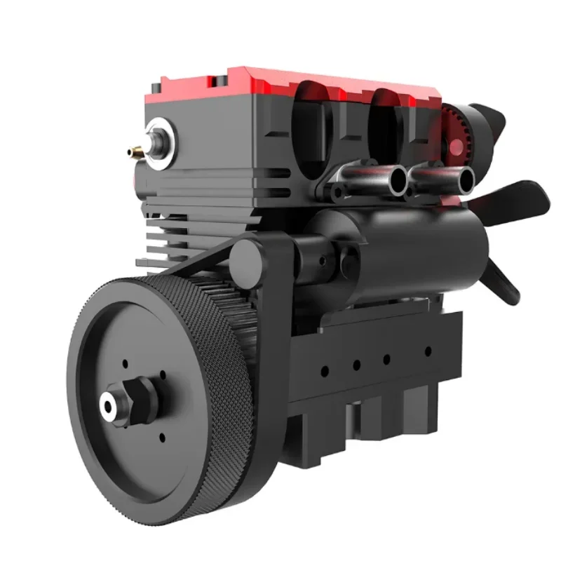 TOYAN FS-L200AC 4 Stroke Air Cooled Engine 2 Cylinder Nitro Internal Combustion Engine Model Kit - Image 2