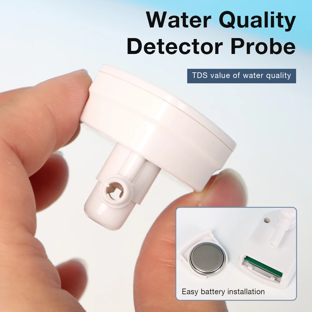 

Встраиваемый TDS-метр 0-9990 PPM для мониторинга TDS в реальном времени, детектор качества воды для зоопарков, систем фильтрации, сельского хозяйства