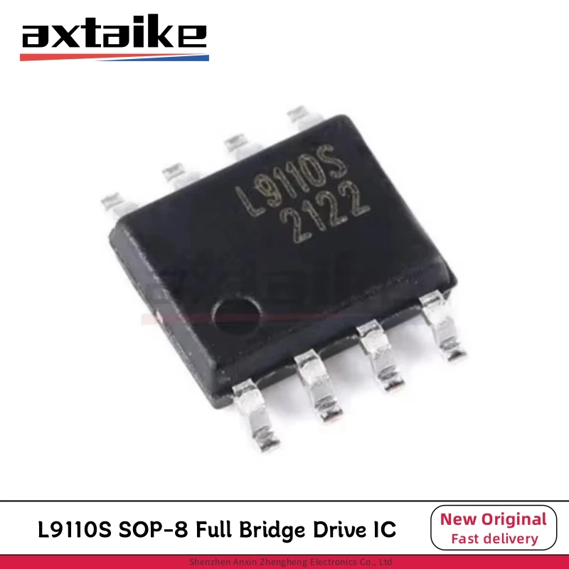 10/20PCS L9110S L9110 SOP-8 Full Bridge Drive Toy Car Stepper Motor Drive Pulse Electromagnetic Valve Drive Chip SMD IC