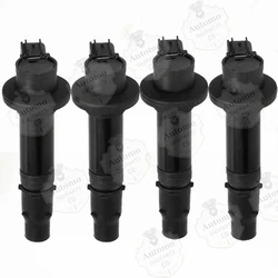 4PCS F6T549 5EB-82310-00-00 Ignition Coil For Yamaha YZF-R6 YZF R6 1999 2000 2001 2002 NO# 5EB823100000 5EB-82310 5EB-82310-00