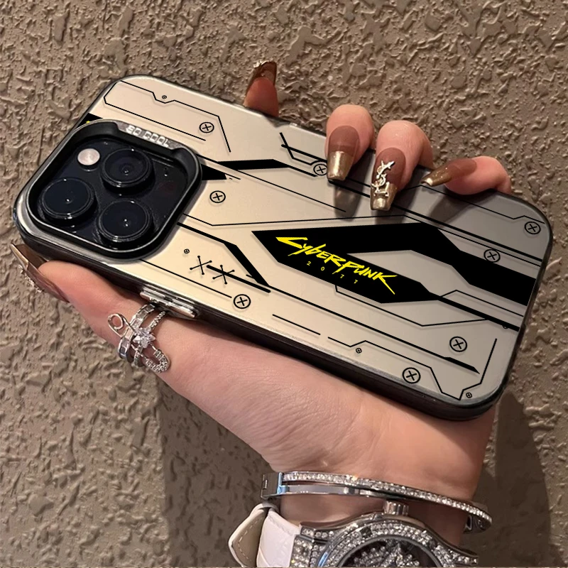 Funda C-Cyberpunk de lujo para Xiaomi 14T 13T 12T 14 13 Pro 11 Lite 5G NE POCO X7 X6 X5 X3 NFC F3 F4 GT F5 F6 M5S C65 C75 M6 Pro