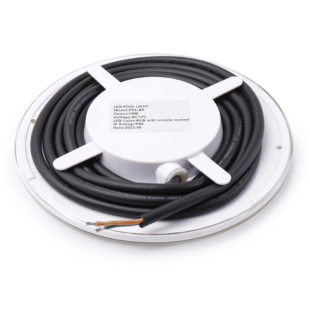 18/35W lampa LED do basenu Par56 RGB Led podwodne światło zanurzeniowe IP68 wodoodporne oświetlenie stawu Piscina 12V