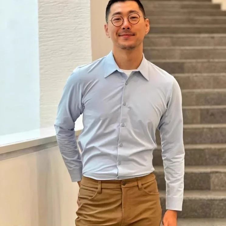 

Мужская рубашка Spor Long Sve, 3D-крой, дышащая, быстросохнущая, из полиэфирного волокна, приталенная, осенняя новинка, серия Traveler