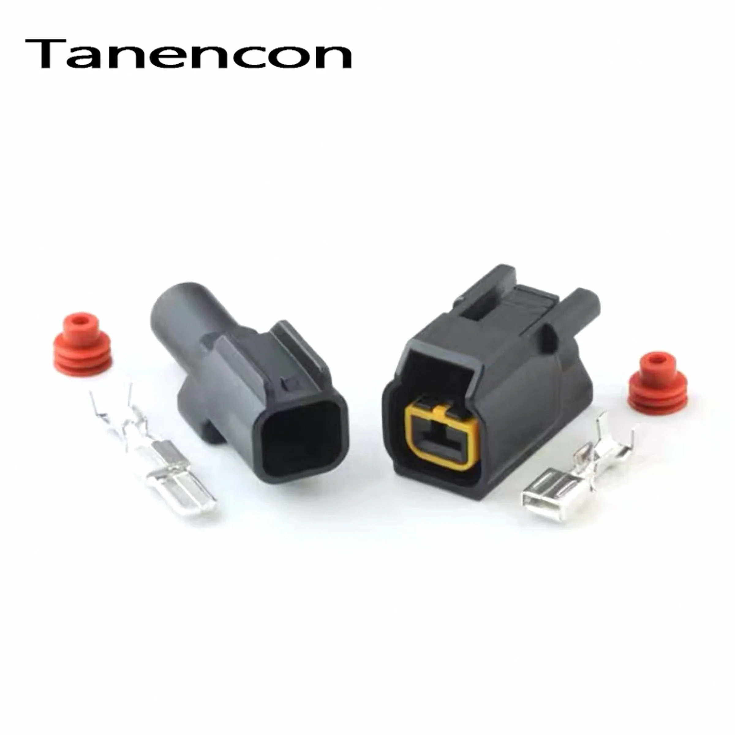 

1/5/10/20 Sets 1 Pin Car 6.3 Male Female Waterproof Connector QLW-A-1F Car High-power Current Plug QLW-A-1M